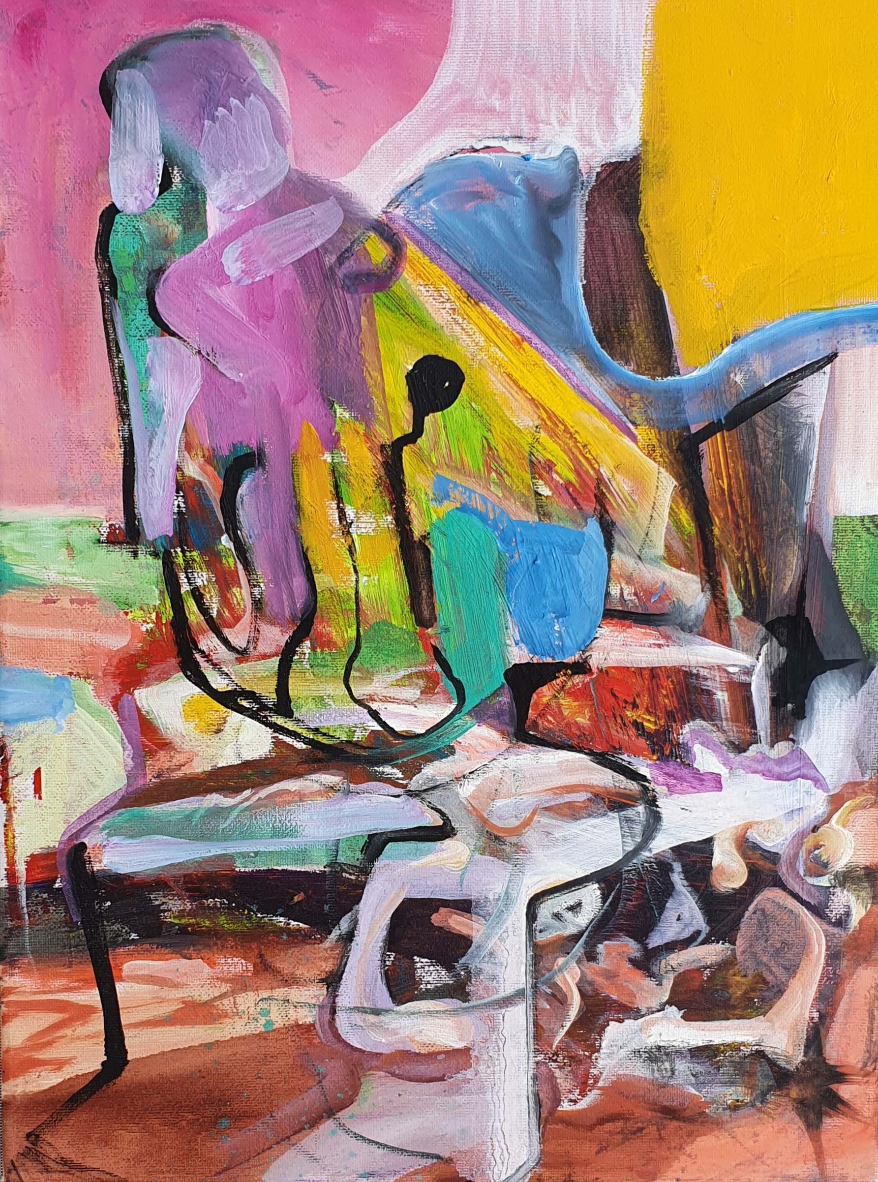 comprar y vender arte, pintura, oleo sobre lienzo